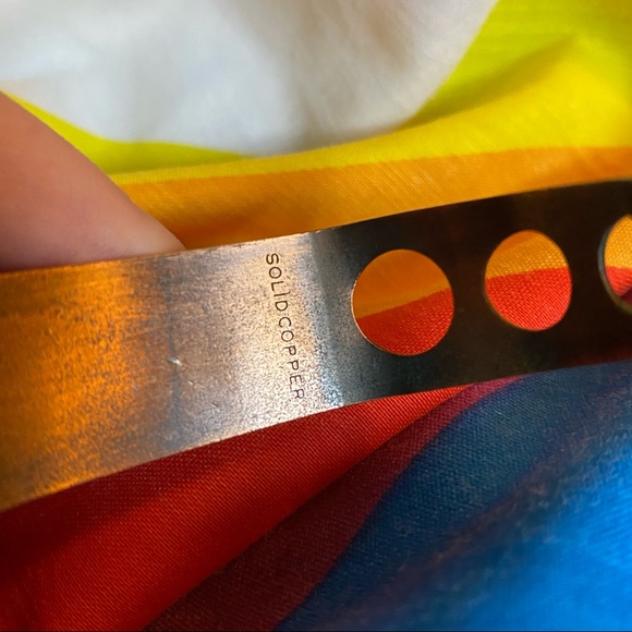Vintage Copper Cuff - Picture 2 of 10